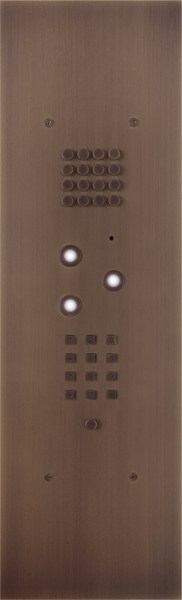 Wizard Bronze rustic 3 buttons large model with keypad